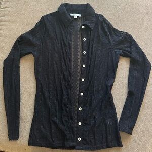 Wild moss, size XS, black lace